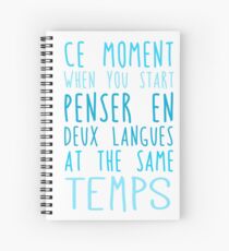 Deux langues bei gleicher Zeit Spiralblock