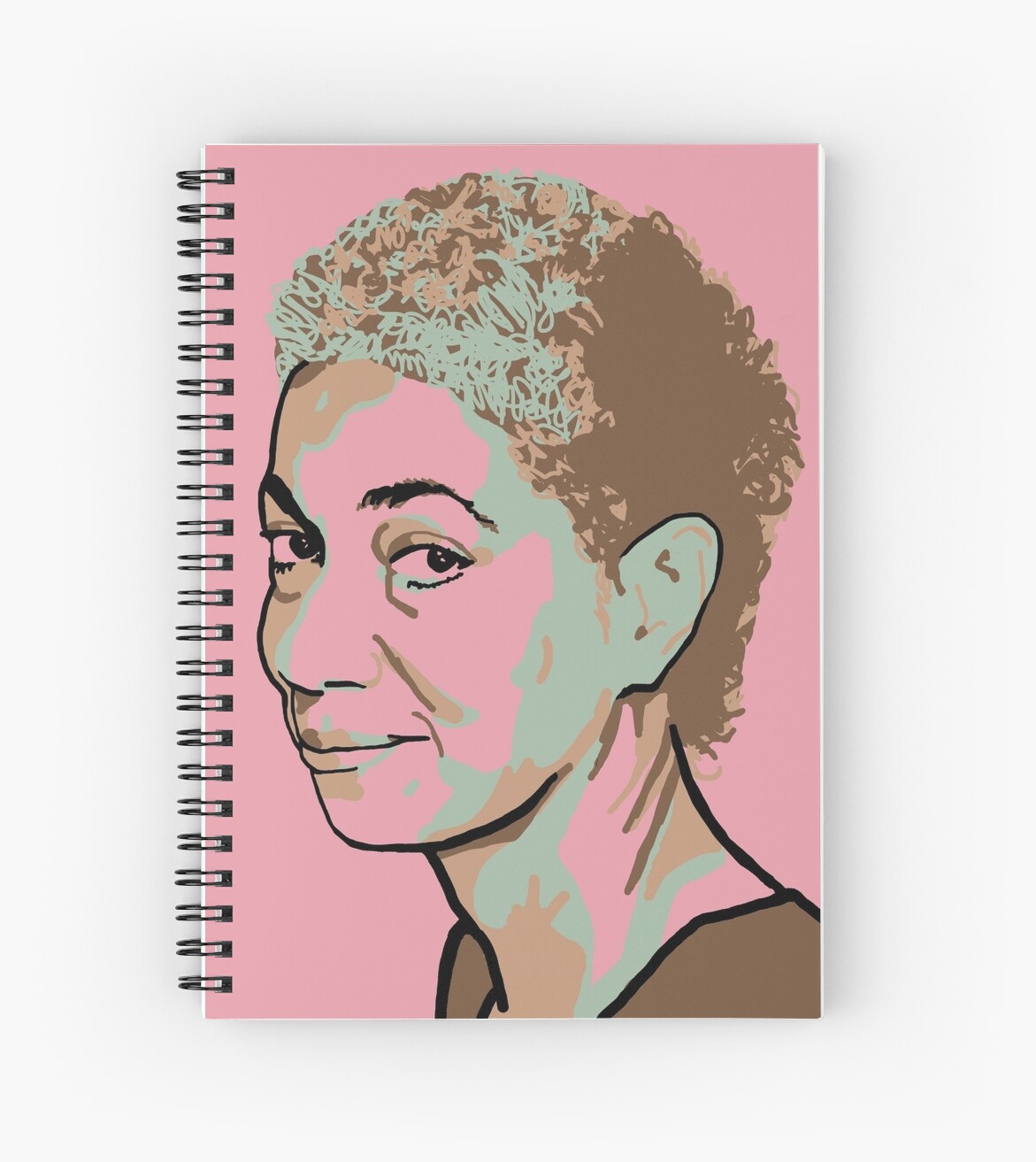 "June Jordan" Spiral Notebooks by savantdesigns Redbubble