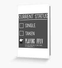 Always playing Greeting Card