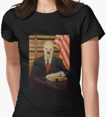 Morty Flukeman for Senate Women's Fitted T-Shirt