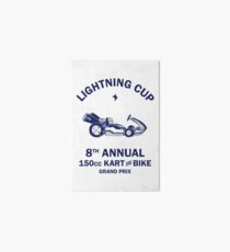 Lightning Cup Kart & Bike Grand Prix Art Board