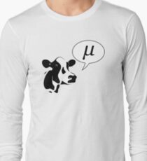 Scientific Cow Goes Mu Long Sleeve T-Shirt