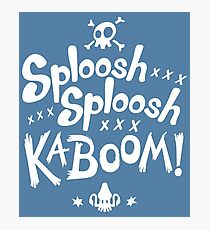 Sploosh Sploosh Kaboom! Photographic Print