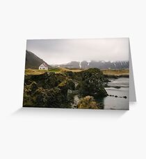 Arnarstapi Greeting Card