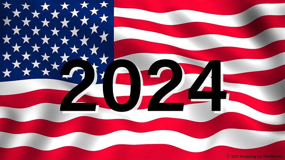 "American Flag 2024" by SOTNINC Redbubble