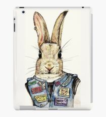 Metal Bunny iPad Case/Skin
