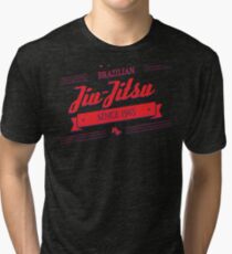 BJJ 3D Banner Tri-blend T-Shirt