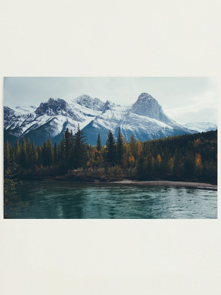 Alternate view of mountain river Photographic Print