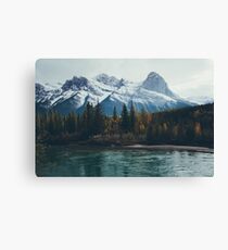 mountain river Canvas Print