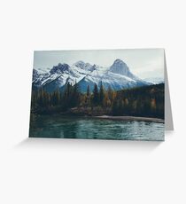 Tarjeta de felicitación Río de montaña