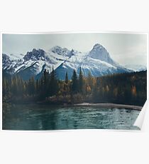 mountain river Poster