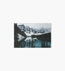 moraine lake Art Board