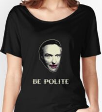 BE POLITE Women's Relaxed Fit T-Shirt