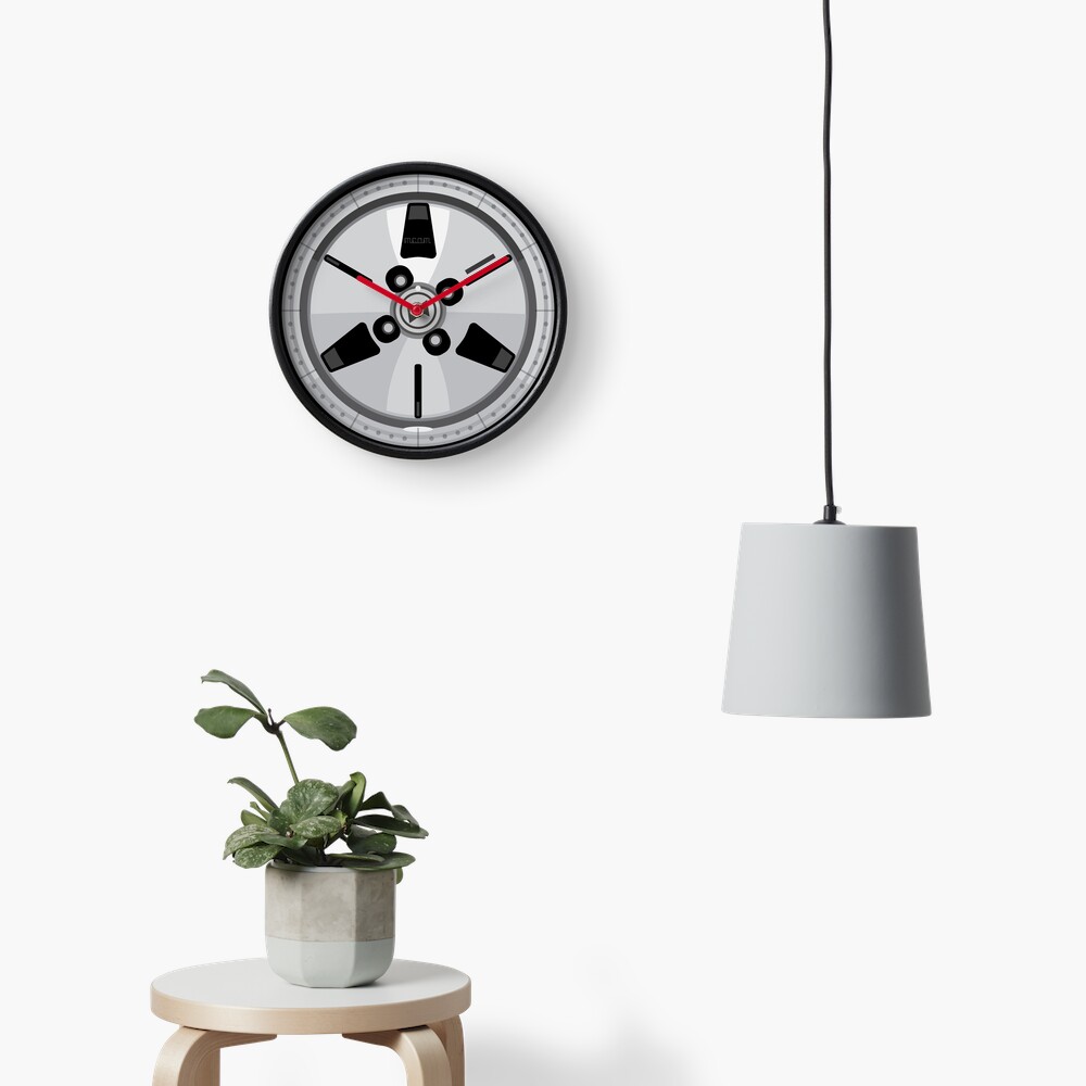 Wheel Design Retro JDM Advan Racing Dish Clock