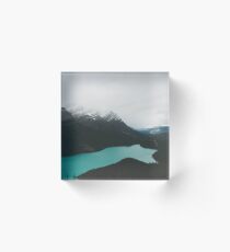 peyto lake Acrylic Block