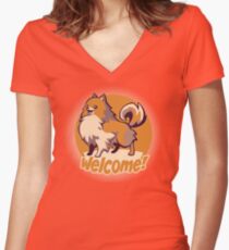Missile! Women's Fitted V-Neck T-Shirt