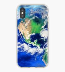 Planet Earth American World Globe iPhone Case