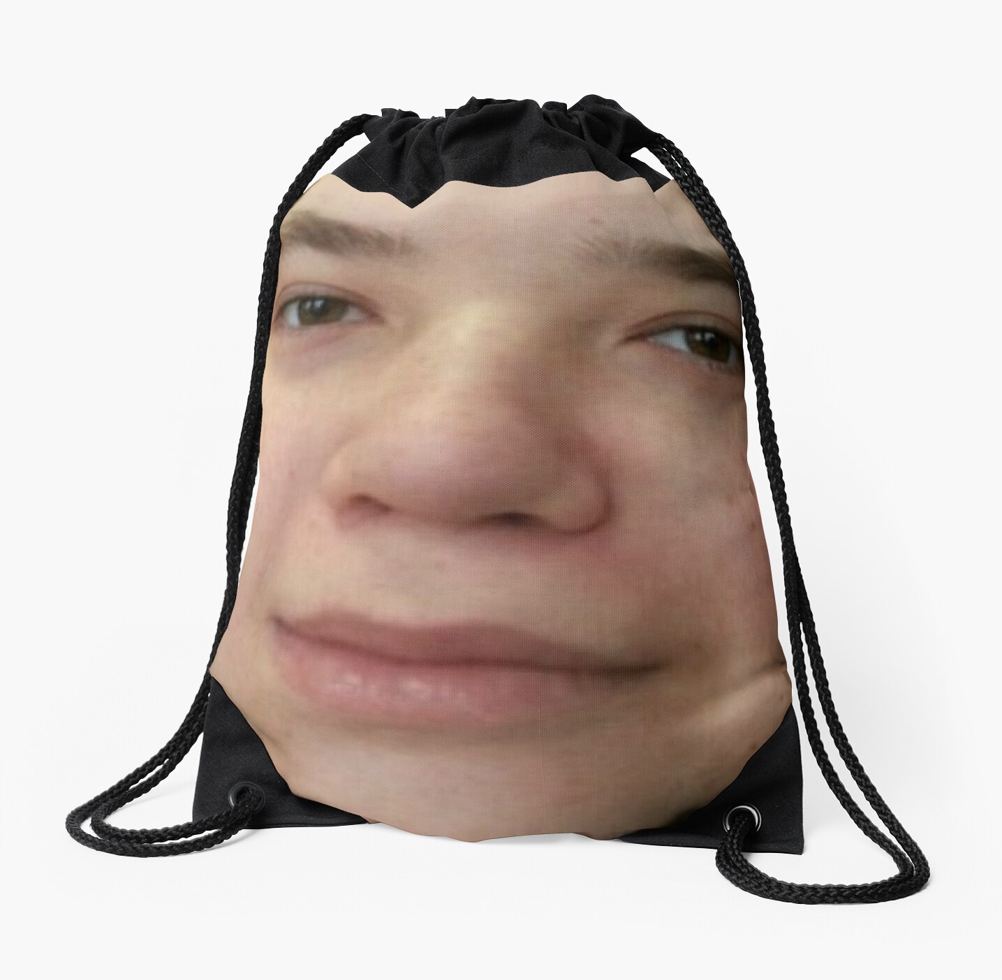 NFKRZ Meme Face Drawstring Bags By ComradeCorn Redbubble