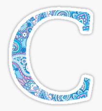 Letter C Sticker
