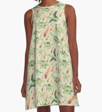 Dino Disaster A-Line Dress