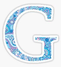 Letter G Sticker