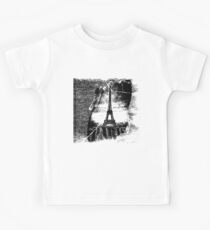 Vintage Paris Eiffel Tower #4 Kids Tee