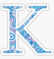 Letter K Sticker