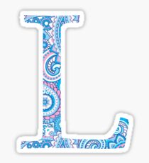 Letter L Sticker