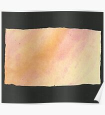 Watercolor Rectangle Poster