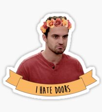 Nick | I Hate Doors Sticker