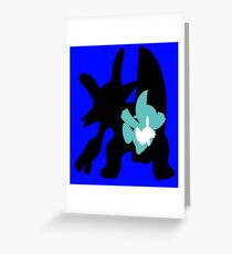 Mudkip - Marshtomp - Swampert Greeting Card