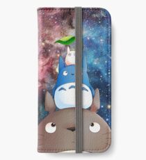 Totoro-Galaxie iPhone Flip-Case/Hülle/Skin