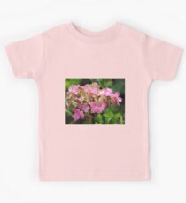 Pink Hydrangea Kids Tee