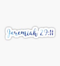 Pegatina Jeremías 29:11