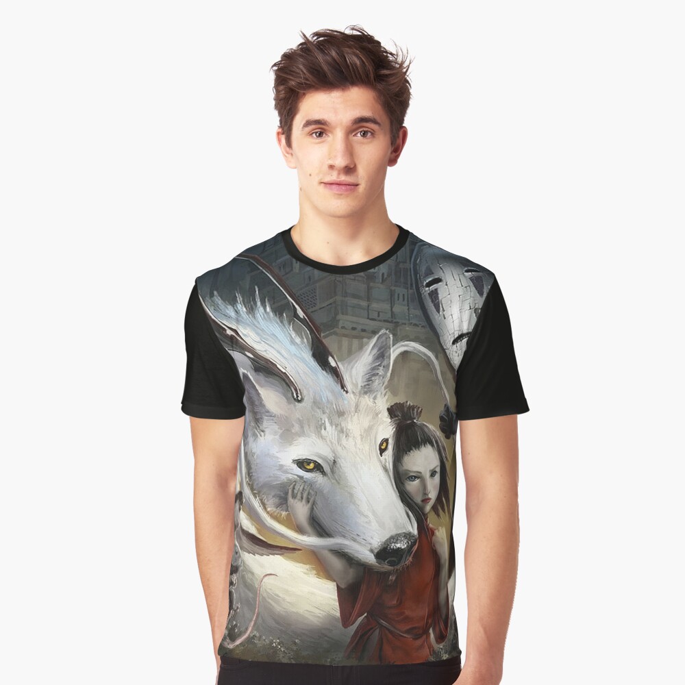 Chihiros Realistisch Grafik T-Shirt