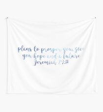 Jeremiah 29:11 Wall Tapestry