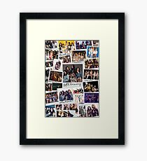 Fifth Harmony Vintage Shots Framed Print