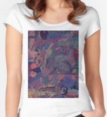 ZABA - Backdrop Women's Fitted Scoop T-Shirt