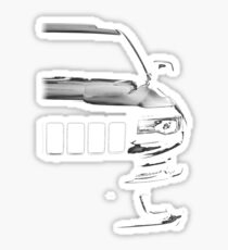 jeep, jeep grand cherokee Sticker