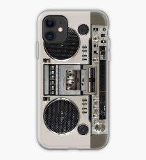 Vintage 80s Boombox Ghettoblaster iPhone-Hülle & Cover