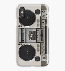 Vintage 80s Boombox Ghettoblaster iPhone Case