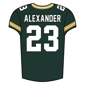 Aaron Jones Away Jersey Sticker for Sale by designsheaven