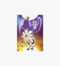 Pokemon - Solgaleo and Lunala Art Board