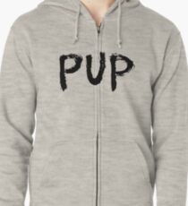 PUP Graffiti Logo Zipped Hoodie