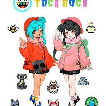 toca boca and gacha life iPad Case & Skin for Sale by kader011