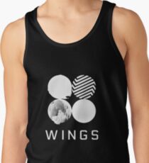 BTS Wings Logo (Schwarz) Tanktop für Männer