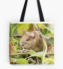 Wood Mouse Tote Bag