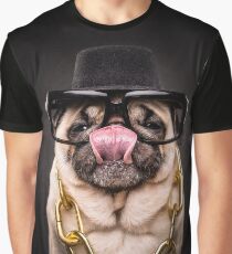 Das Mops-Leben - LAUFEN SIE PUG Grafik T-Shirt