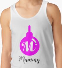 Personalised Bauble Mummy Men's Tank Top