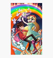 Star vs the forces of evil Photographic Print
